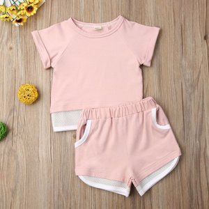 NEW!! PINK SPORTY 2 PIECE